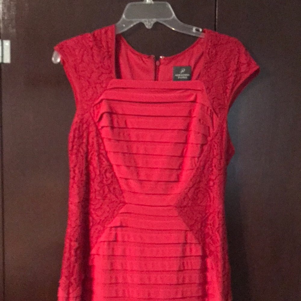 Red Maternity Dress